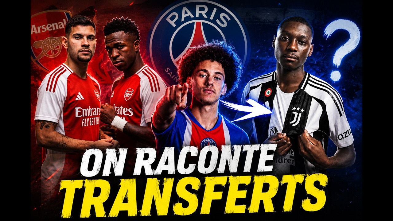 On raconte Transferts : Akliouche au PSG, Kolo Muani quitte et Arsenal s'active !